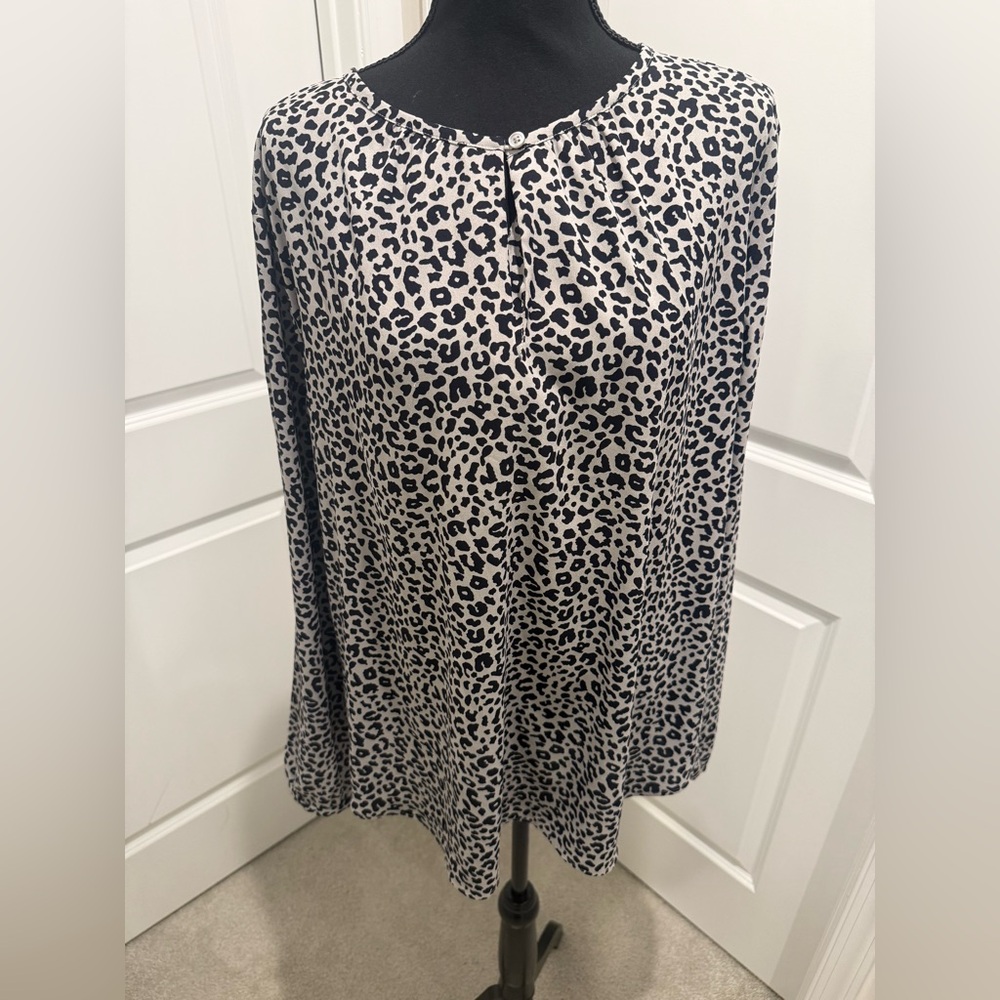Leopard Print Women's Shirt